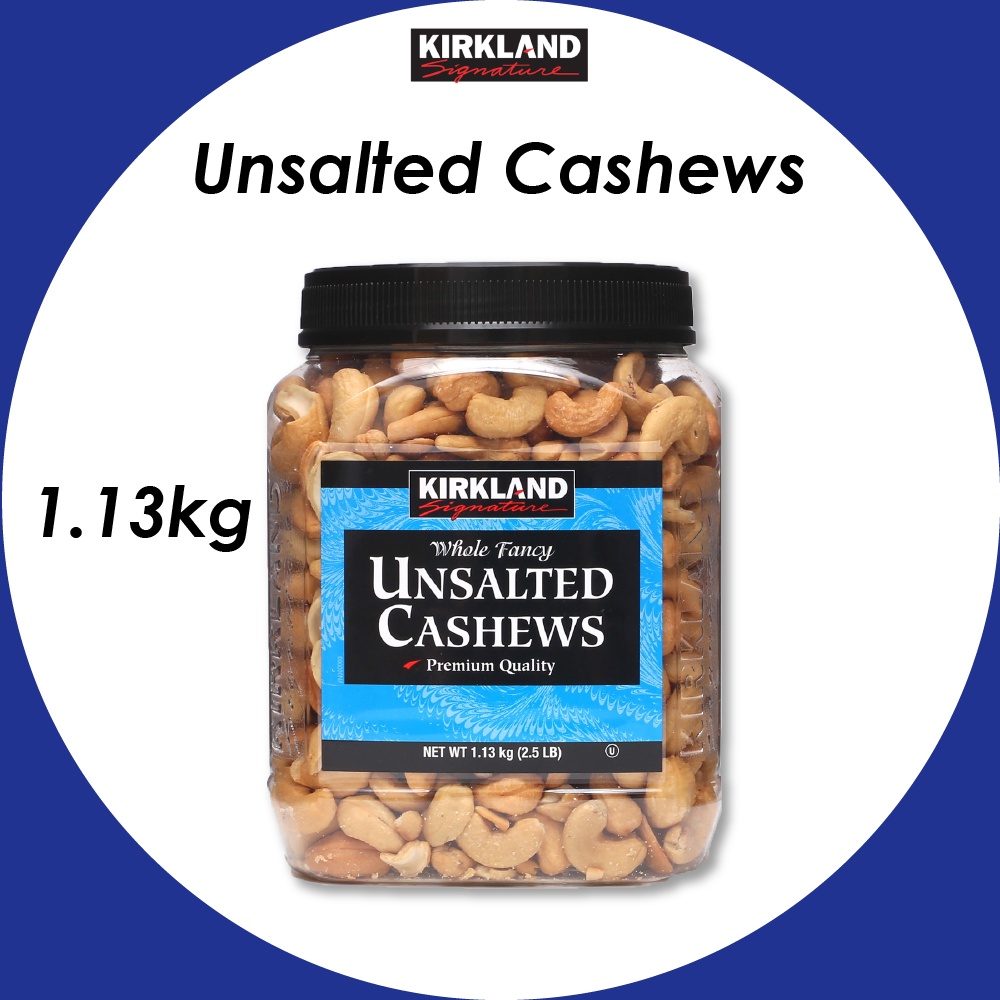 Kirkland Signature Whole Fancy Unsalted Cashews Kg Shopee Singapore