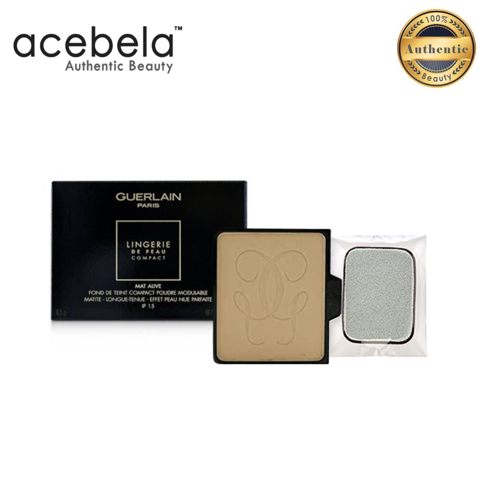 Guerlain Lingerie De Peau Mat Alive Buildable Compact Powder Foundation