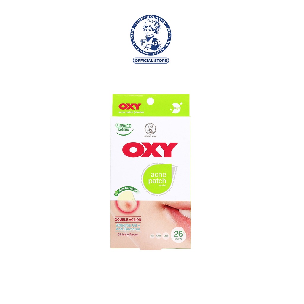 Oxy Anti Bacterial Acne Patch For Night Cm Pcs Shopee Singapore