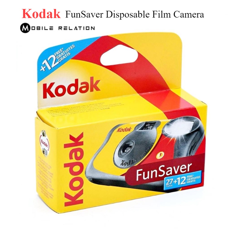 Kodak FunSaver 35mm Disposable Single Use Film Camera With Flash 39