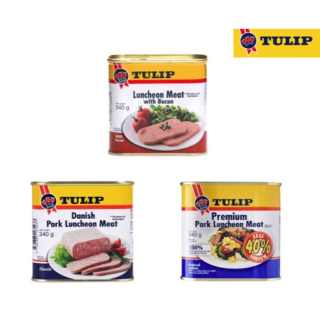 GUARANTEED FRESH BATCH Tulip Premium Luncheon Meat Pork Luncheon Meat