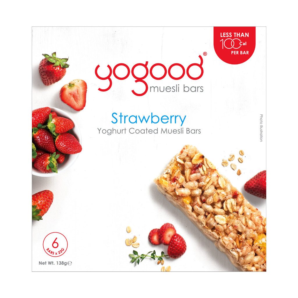 Yogood Strawberry Yoghurt Coated Muesli Bars G Halal Halal