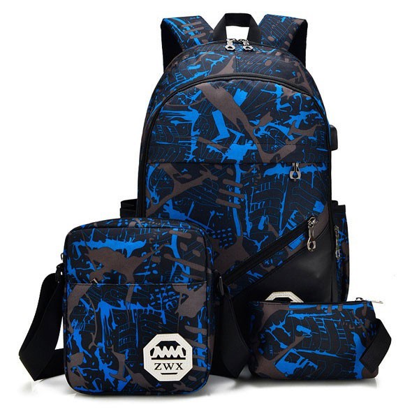 [Buy 1 Get 3!!] Unisex Good Quality Backpack Bag 3 In 1 Travel Bag ...