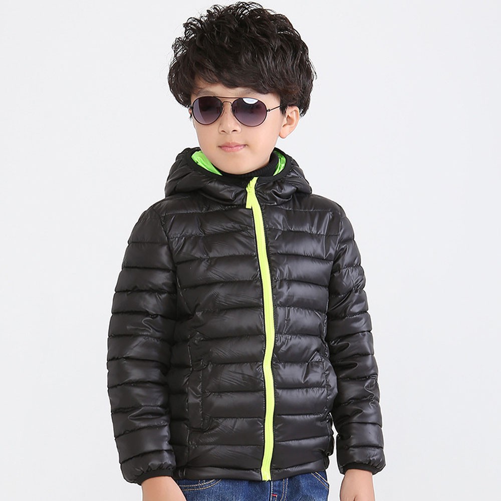 boys down jacket with hood