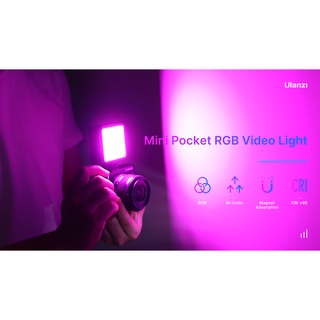 Ulanzi VL49 Rechargeable Mini RGB Light for Camera