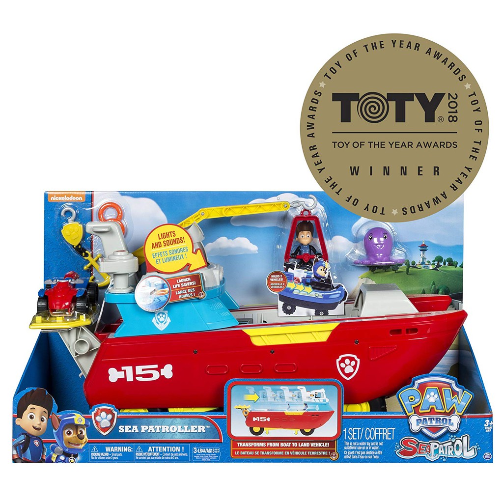 paw patrol sea patroller big w