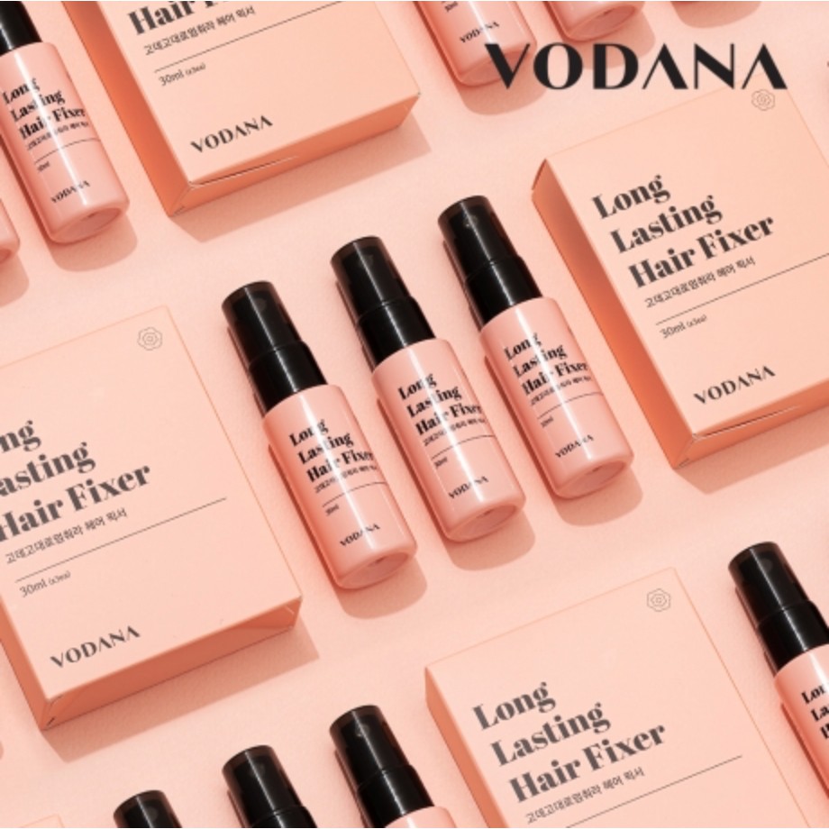 Vodana Korea / Hold right there Iron Hair styling fixer spray (30ml, 100ml)  - floral scent / root volume bang | Shopee Singapore