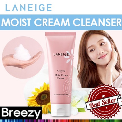 laneige moist cream cleanser