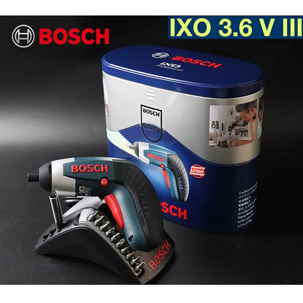 BOSCH IXO III Professional Cordless Electric Screwdriver 3.6V Shopee