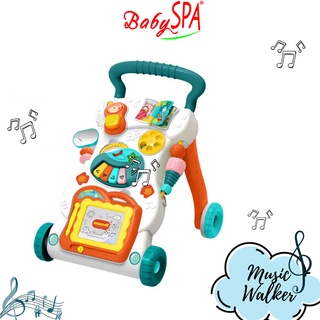 BabySPA Music Walker Education  Stroller For Kids Toddler