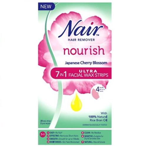 Nair Cherry Blossom 7 In 1 Mini Wax Strips 20 S Shopee Singapore