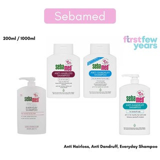 Sebamed Shampoo - 200ml / 1000ml (Anti-Dandruff / Anti Hairloss / Everyday)