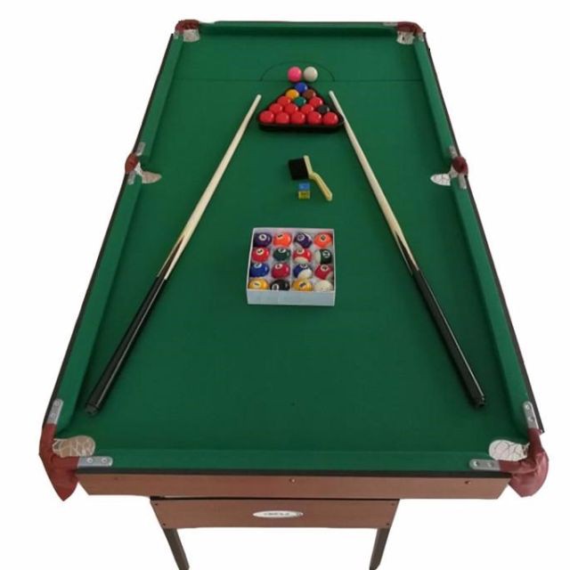 pool table triangle set up