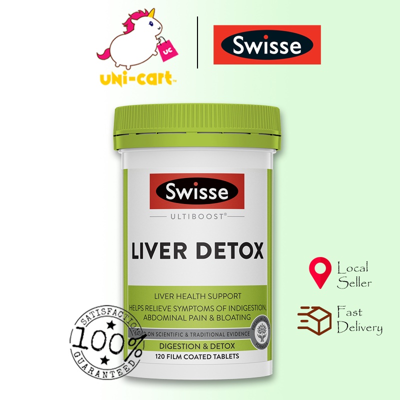 [Authentic] Swisse Ultiboost Liver Detox (120 / 200 Tabs) Shopee