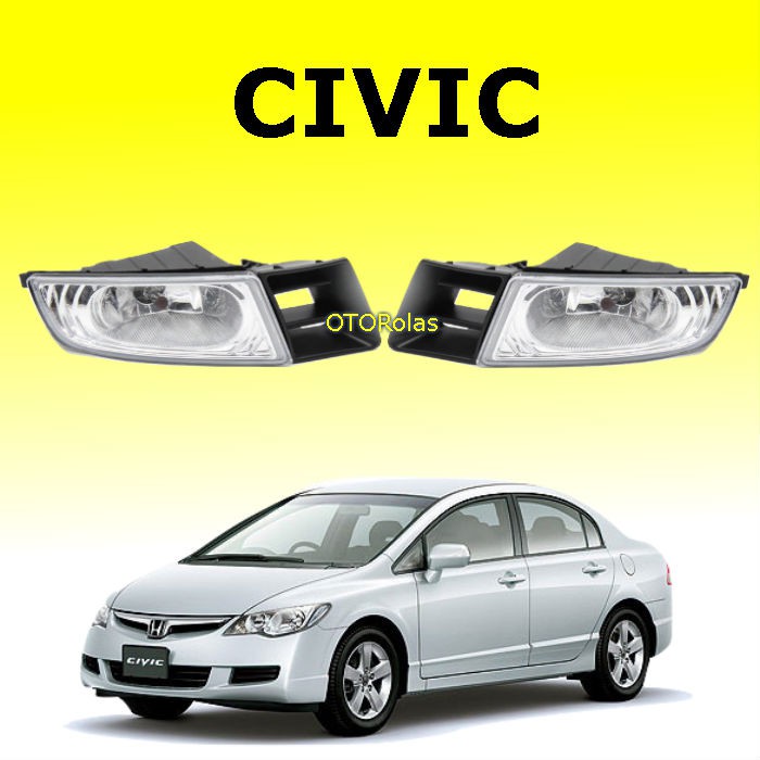 Fog Lamp Fog Lamp Honda Civic Fd 1 2006 2007 2008 Fog Lamp Bumper Front