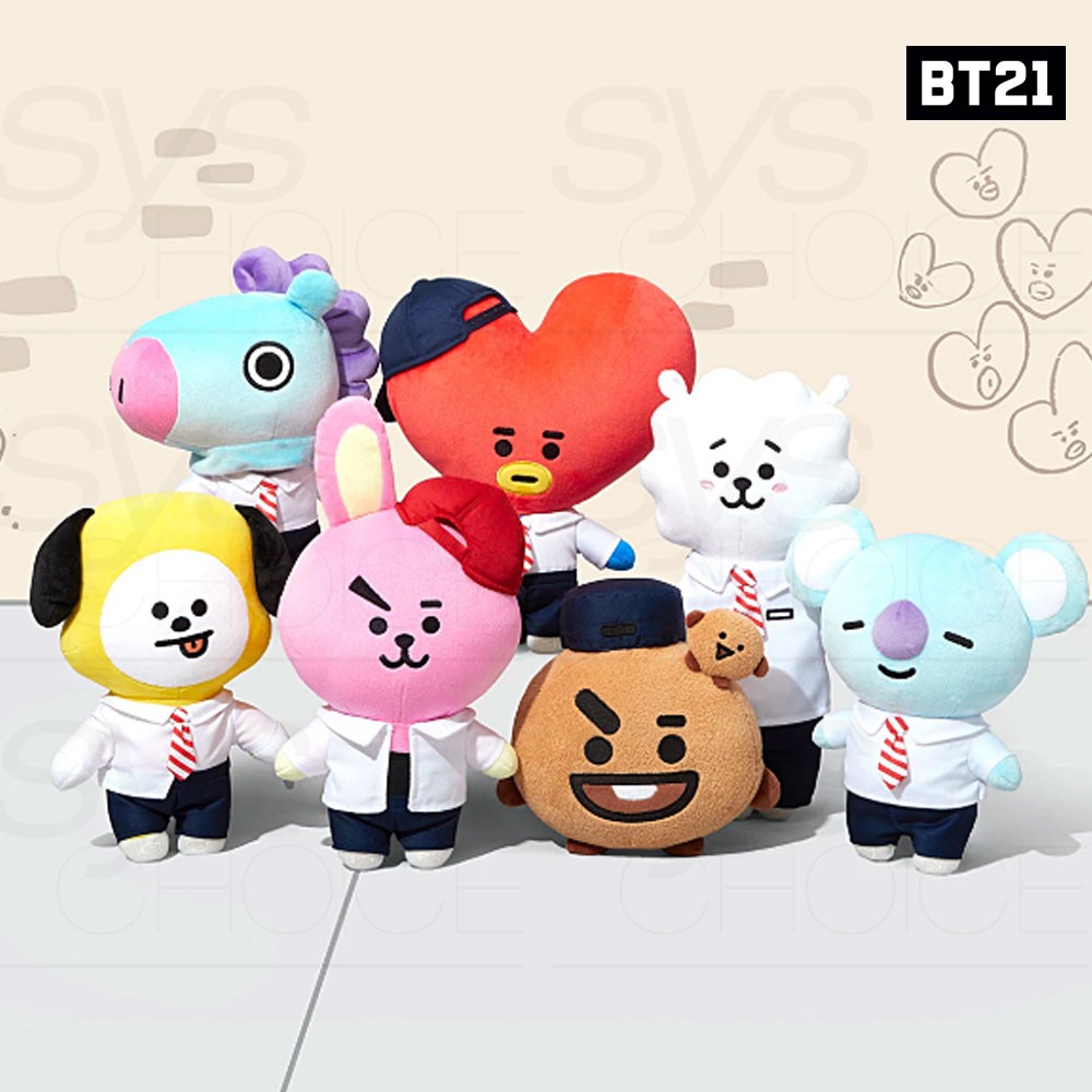 bts plushies bt21