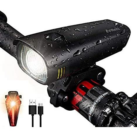 Antimi LED Bike Light Fahrradlicht Set 