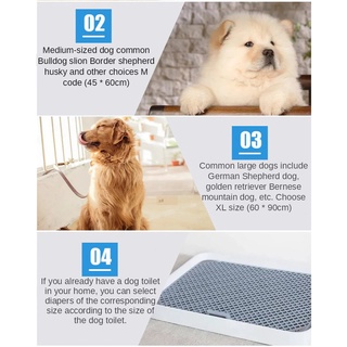 【IN Stock】Absorbent Pee Pad Dog Pee Pad Training Pads Disposable Cat Pet Diapers Cage Mat Supply Accessories #5