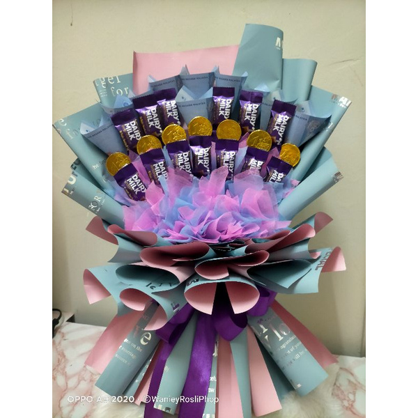 Bouquet Cadbury Coin Duit Shopee Singapore