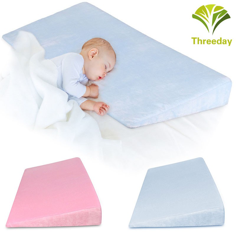 3d Baby Sleep Positioner Pillow Anti Reflux High Incline Newborn Baby Crib Wedge Shopee Singapore