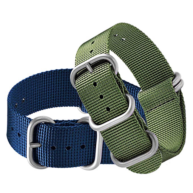 20mm nylon watch strap