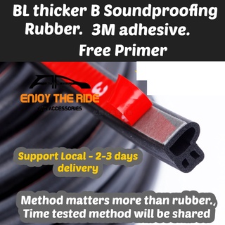 SUPPORT LOCAL FAST DELIVERY BL thicker car sound proofing rubber. Free Adhesive Enhancer. Unique Installation Method