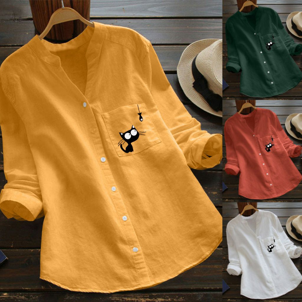 yellow and white long sleeve shirt