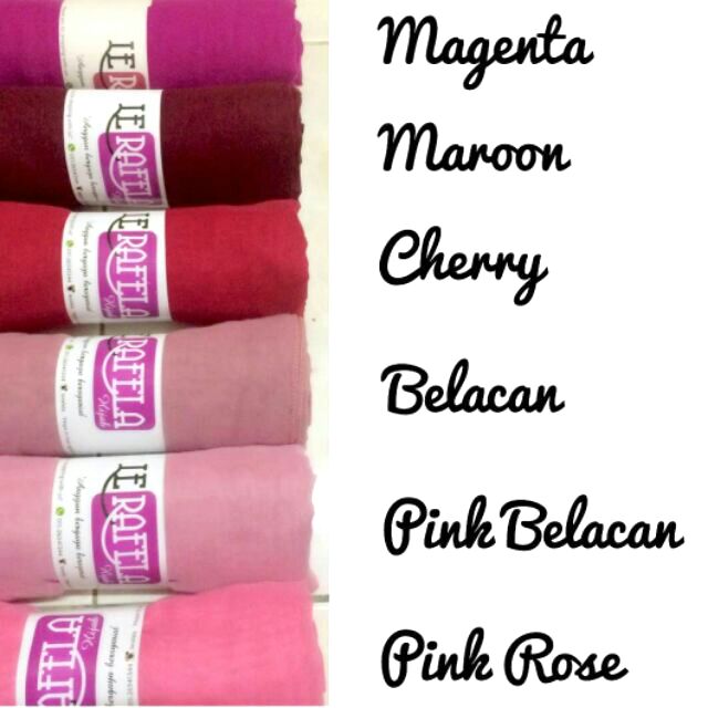 Bwl2 Bawal Hood 55 Field Voile Plain Lerafela Shopee Singapore