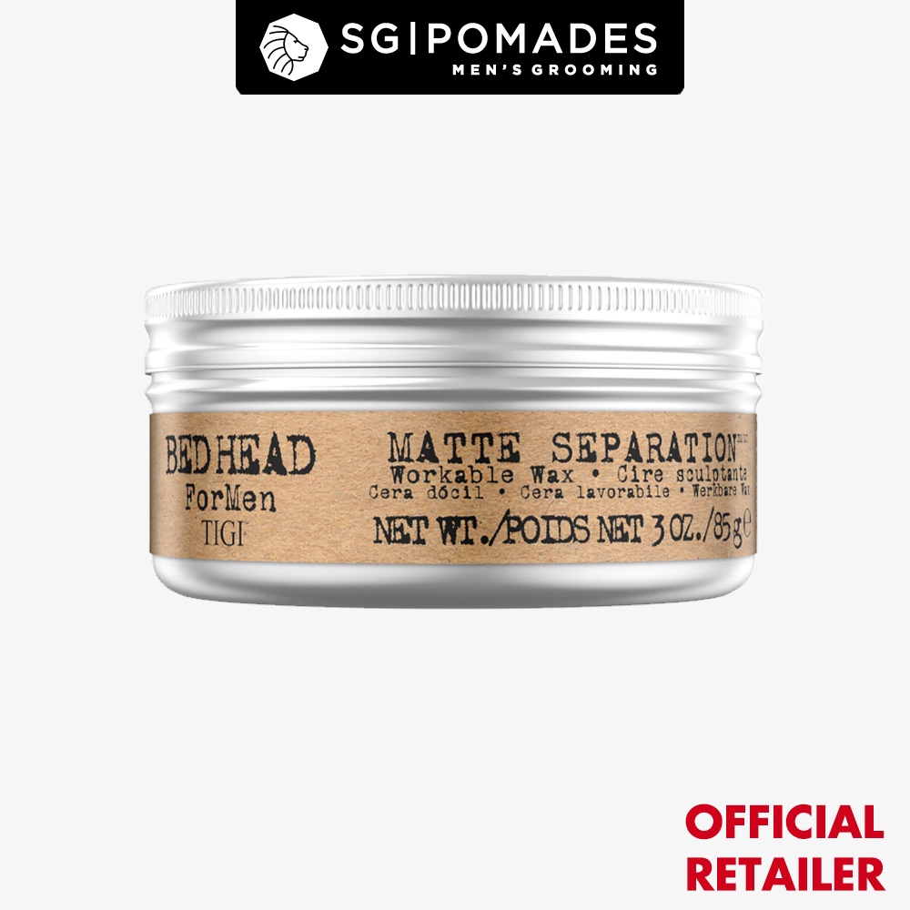 Tigi Matte Separation Wax 85g Shopee Singapore