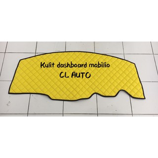  Mobilio  dashboard leather in yellow Pedestal cover dasbot 