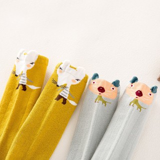 Newborn Baby Socks 0-3 yrs old Girl Boy Cartoon Long Knee Socks Spring Autumn #2