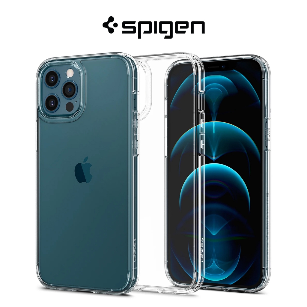Spigen Iphone 12 Pro Max Case Ultra Hybrid Clear Casing Drop Protective Slim Design Shopee Singapore