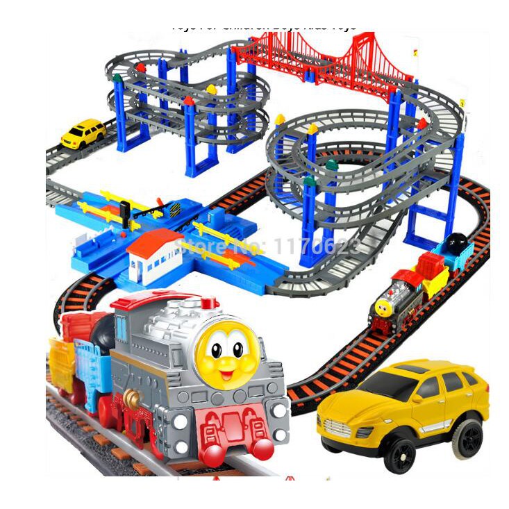 thomas and train track