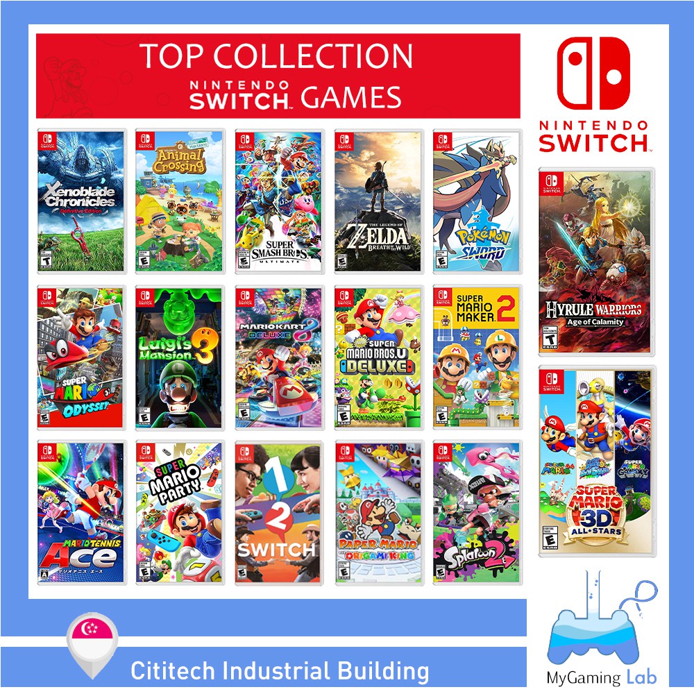 top best nintendo switch games