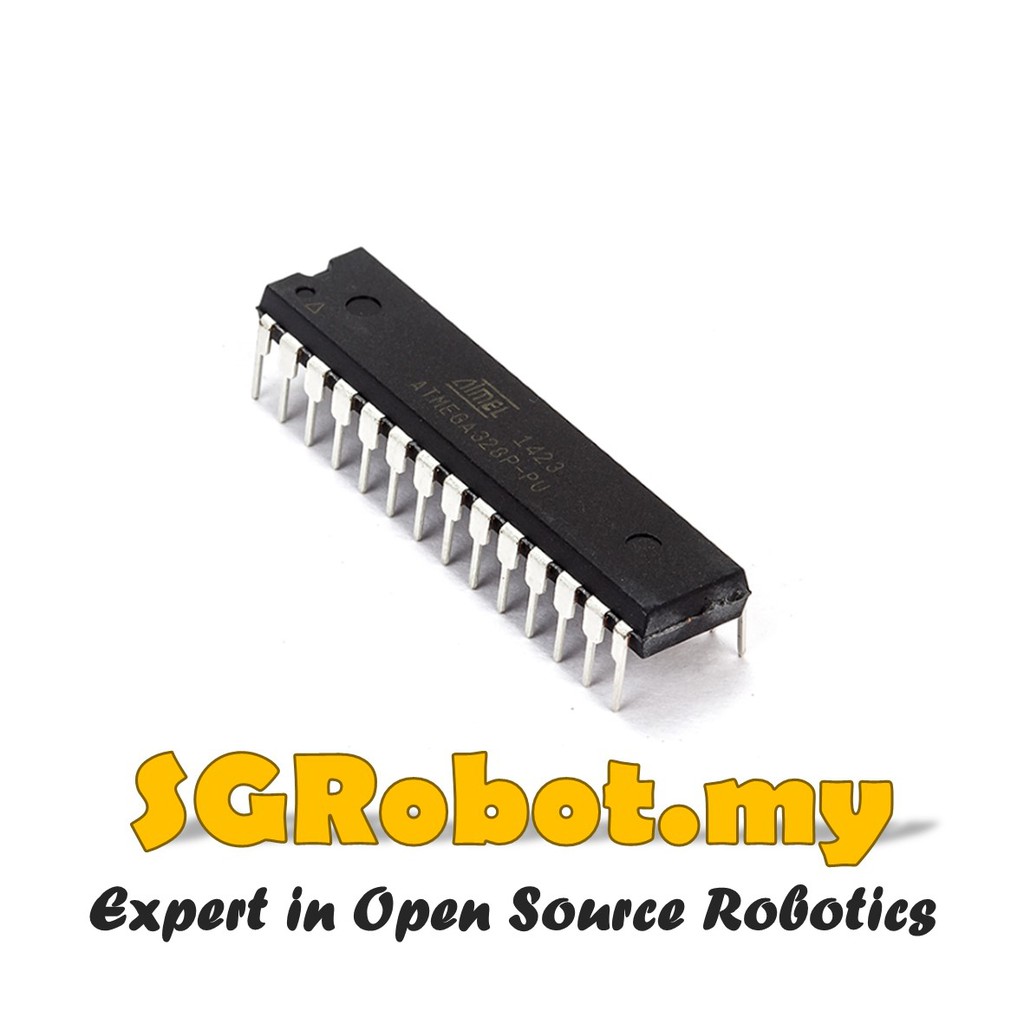 Arduino Atmega328p Pu Dip28 Ic Chip Atmega328p Pu Microcontroller Shopee Singapore