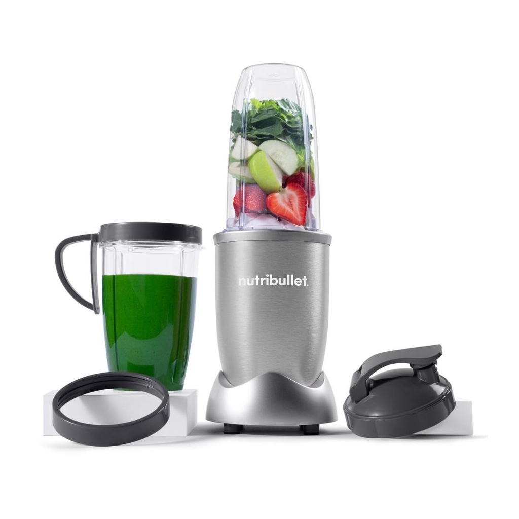 NutriBullet Pro 900, Silver Personal Compact Power Blender Smoothie