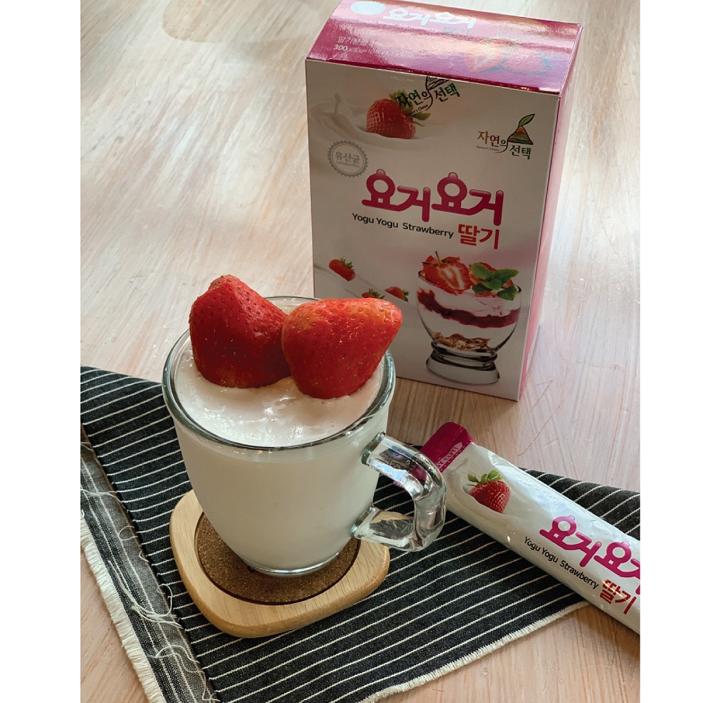 Image of Dekorea N Choice Yogu Yogu Powder Yoghurt Strawberry Easy Convenient Delicious Healthy #8