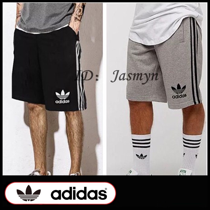 adidas sweatpant shorts