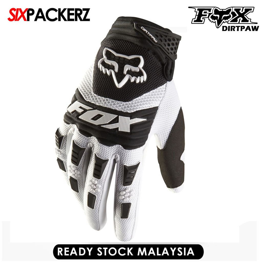 motorbike gloves fox