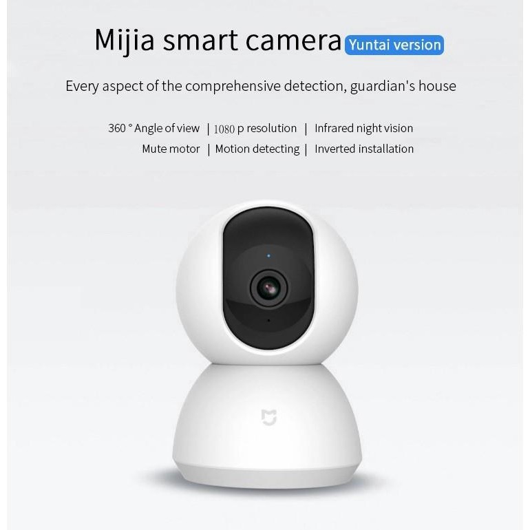 xiaomi camera 360 Xiaomi CCTV wireless camera xiaomi mijia cam 1080P