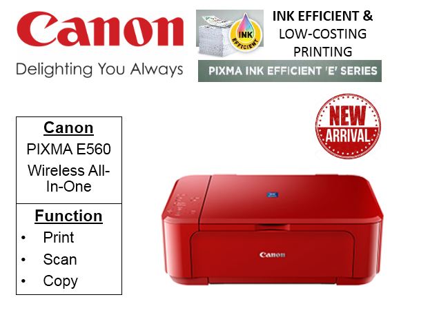 Canon Pixma E560r Printer Shopee Singapore