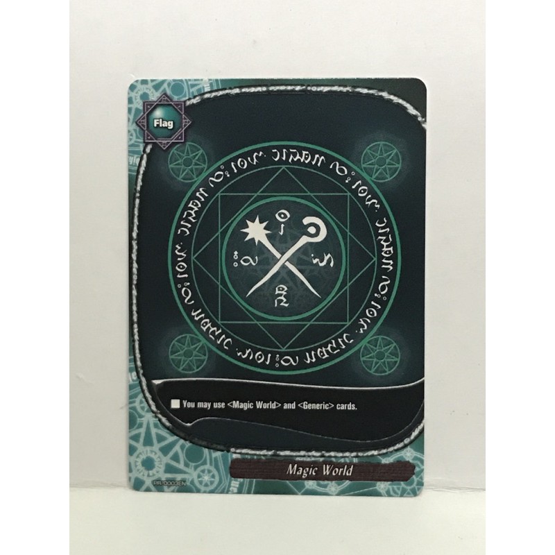 Buddyfight x 1 Magic World English Mint Future Card FLAG PR/0003EN 