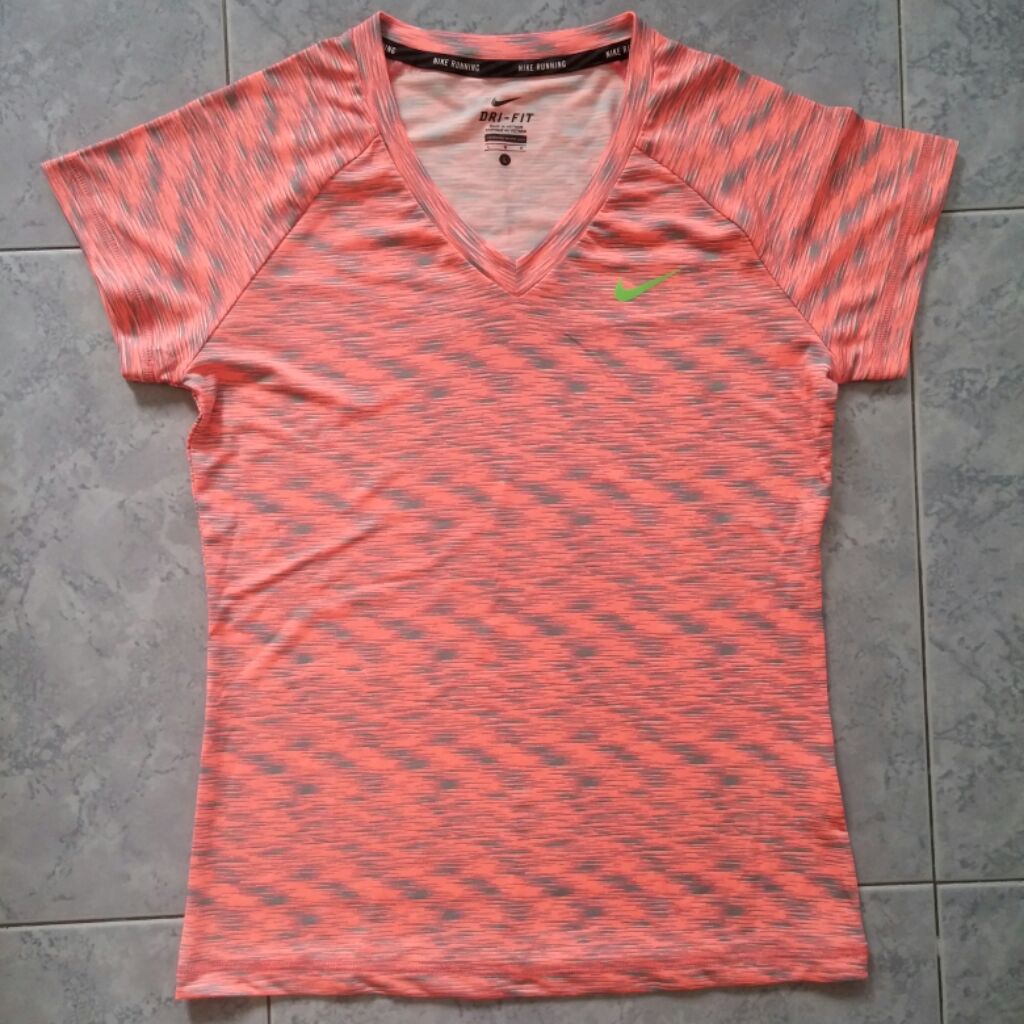 nike dri fit shirts women's v neck