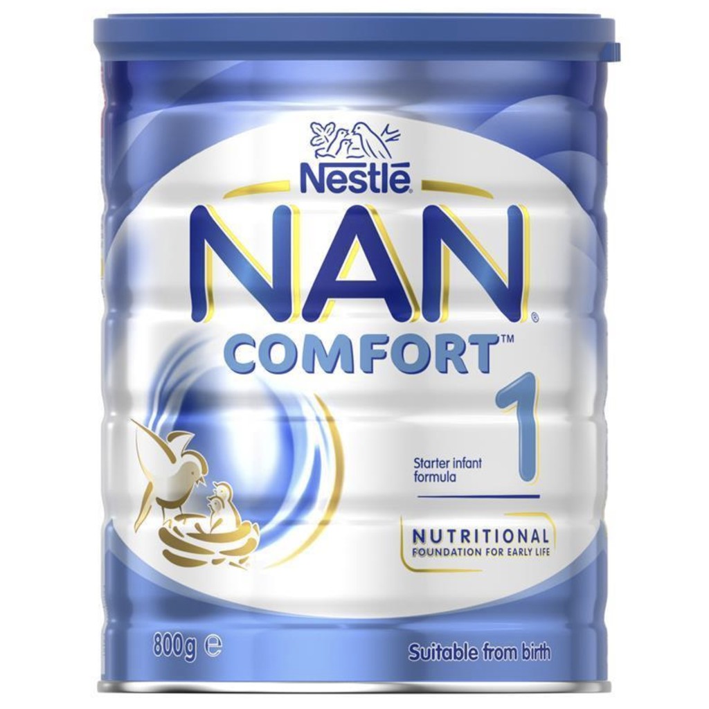 nan comfort formula step 1 800g