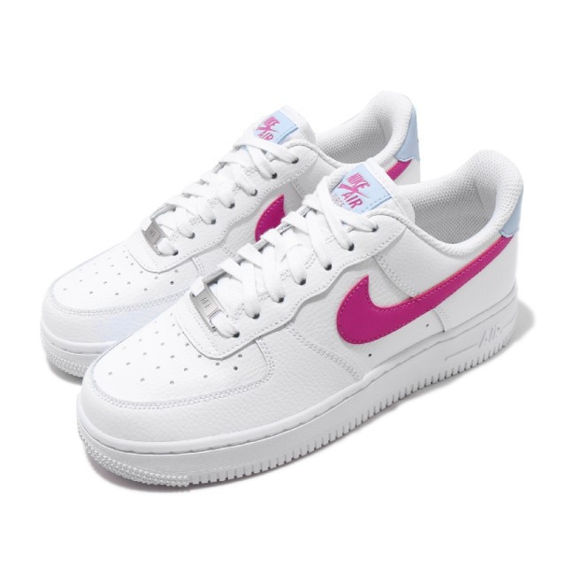 pink leather nike shoes