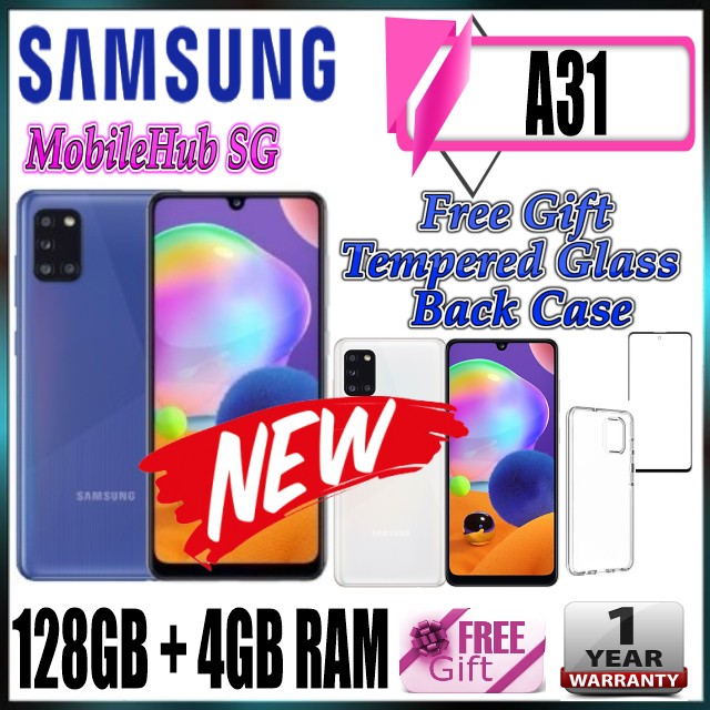 samsung a31 ram and storage