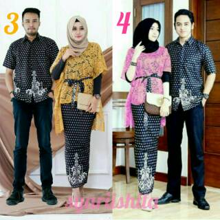 Maura Couple  batiknurfashion Fatimah duyung  Batik Couple  