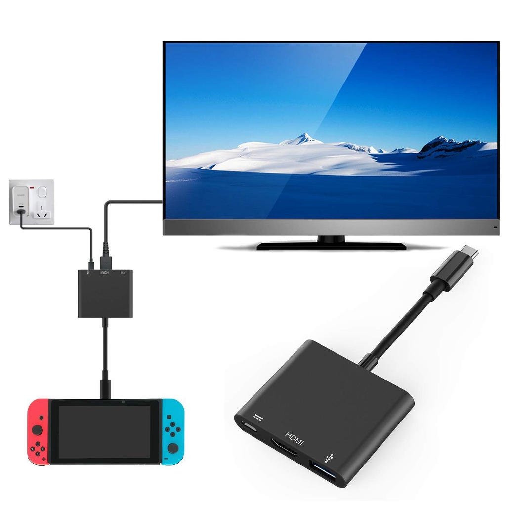 hdmi to usb c nintendo switch