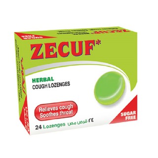 Zecuf Sugar Free Lozenges 24s