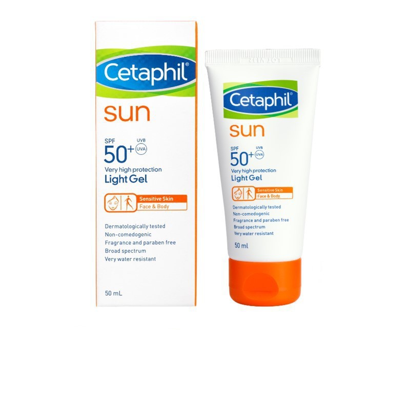 Cetaphil Sun SPF50+ Light Gel Sunscreen 50ml | Shopee Singapore